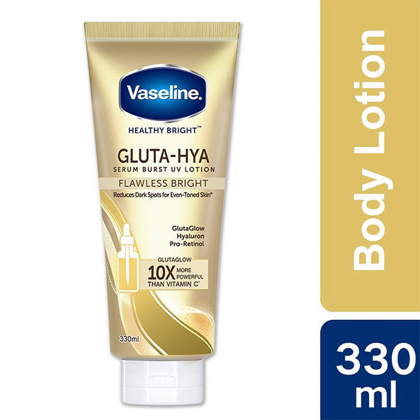 VASELINE GLUTA HYA FLAWLESS BRIGHT LOTION 330ml