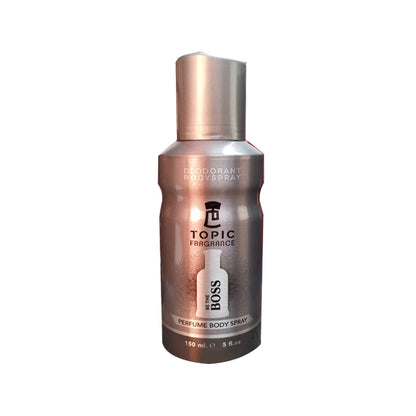 Topic Boss Perfume Body Spray 150ml Long-Lasting Fresh Fragrance
