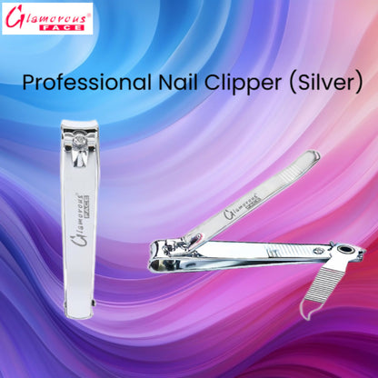 Glamorous Face Professional Nail Clipper (Silver)