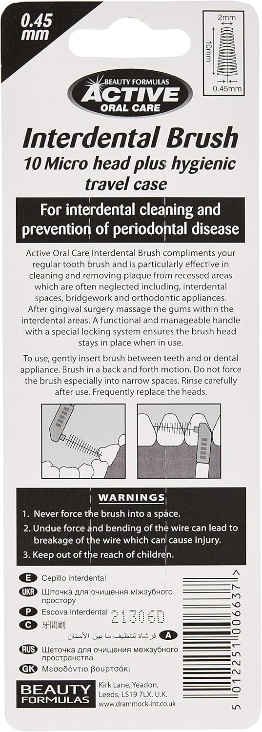 ACTIVE 10'S MICRO HEADS INTERDENTAL BRUSH