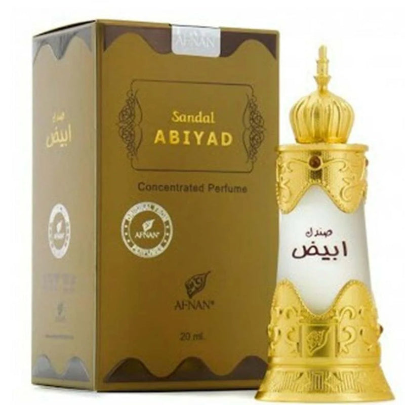 Sandal Abiyad Attar by Afnan 20ml for Men And Women