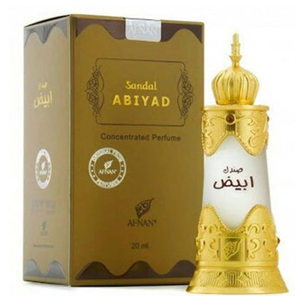Sandal Abiyad Attar by Afnan 20ml for Men And Women