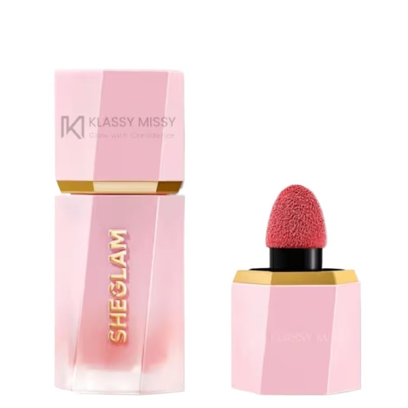 She Glam Sheglam Color Bloom Liquid Blush in Shade Hot Topica 5.2 ml Natural Flush & Long-Lasting Glow