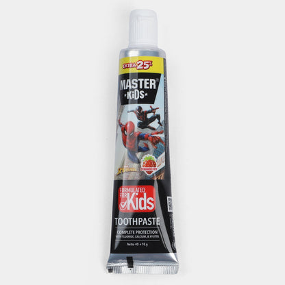 Master Kids Spider Man Strawberry Tooth Paste 40+ 10g