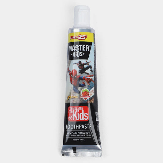 Master Kids Spider Man Strawberry Tooth Paste 40+ 10g