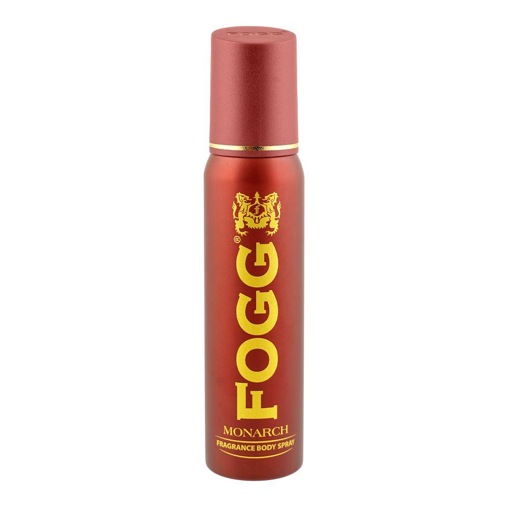 FOGG Monarch Body Spray for Men 120ml Long‑Lasting Fresh & Masculine Scent