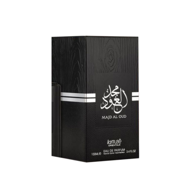 La Muse Majd Al Oud Eau de Parfum 100ml for Men (Rich & Luxurious Oud Fragrance)