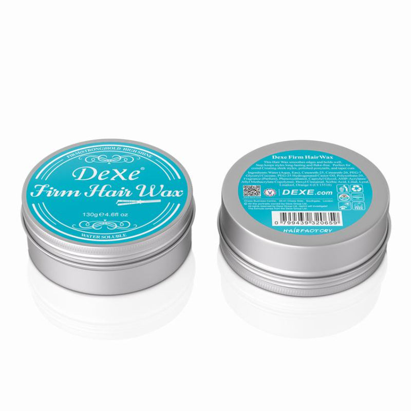 DEXE Firm Hair Wax Strong Hold 130 g Long-Lasting Hold & Defined Hairstyle (Blue)
