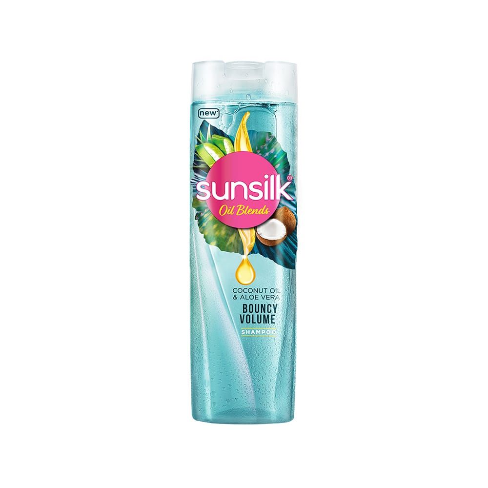 Sunsilk Coconut Oil and Aloe Vera Bouncy Volume Shampoo 380ml