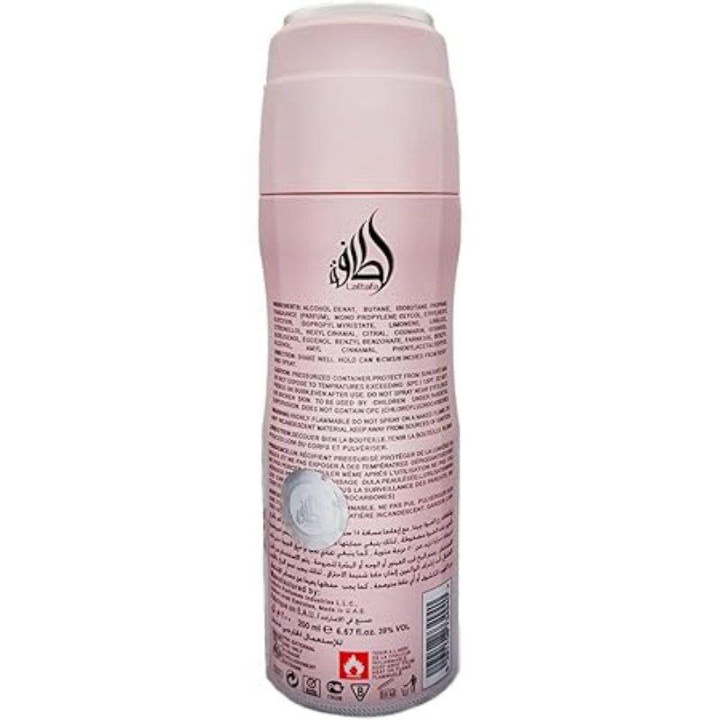 Lattafa Yara Women Perfume & Body Spray 200ml - Long-Lasting Fragrance, Floral & Sweet Scent