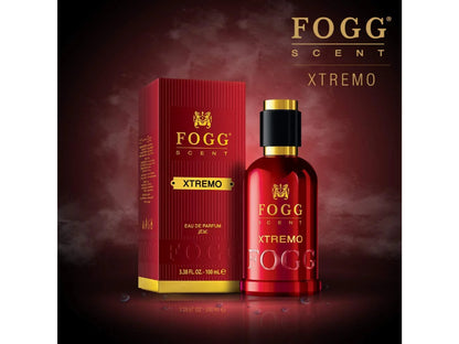 Fogg Scent Xtremo Perfume for Men EDP 100ml - Long Lasting Eau de Parfum with Bold & Masculine Fragrance
