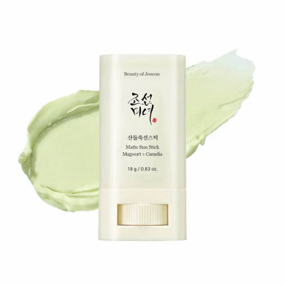 Beauty of Joseon Matte Sun Stick with Mugwort & Camellia 18 g SPF Protection & Oil Control (K Beauty)