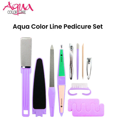 Aqua Color Line Pedicure Set