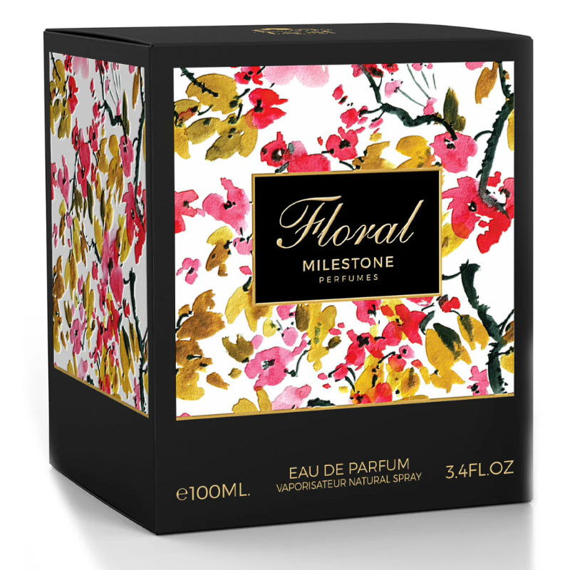 Floral by Milestone Eau de Parfum 100ml - Long Lasting Luxury Floral Fragrance for Women