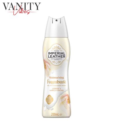 Imperial Leather Moisturising Foamburst Jasmine & Vanilla Orchid Gel To Foam Body Wash 200ml