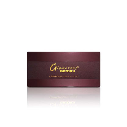 Glamorous Face 4 Color Contour & Bronzer Pallete (Group E B)