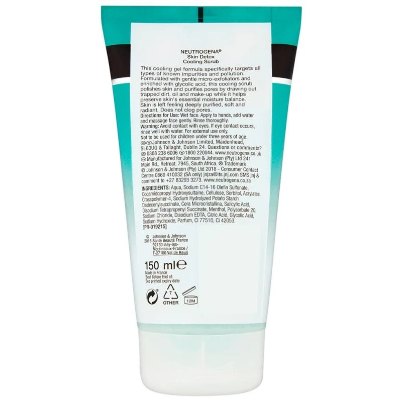 Skin Detox Cooling Scrub 150ml