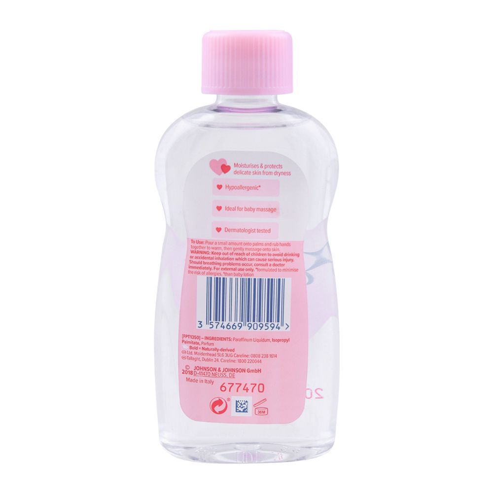 Johnsons Baby Johnson’s Baby Oil 200ml Gentle Moisturizing Care for Soft & Smooth Skin