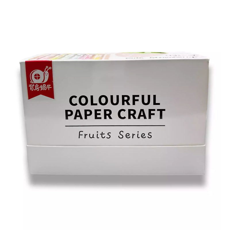 Wink Colorful Paper Craft Fruits Series Travel Soap Slice 24 Pieces (Box of 6 Flavours) – Portable Disposable Hand Wash Soap 