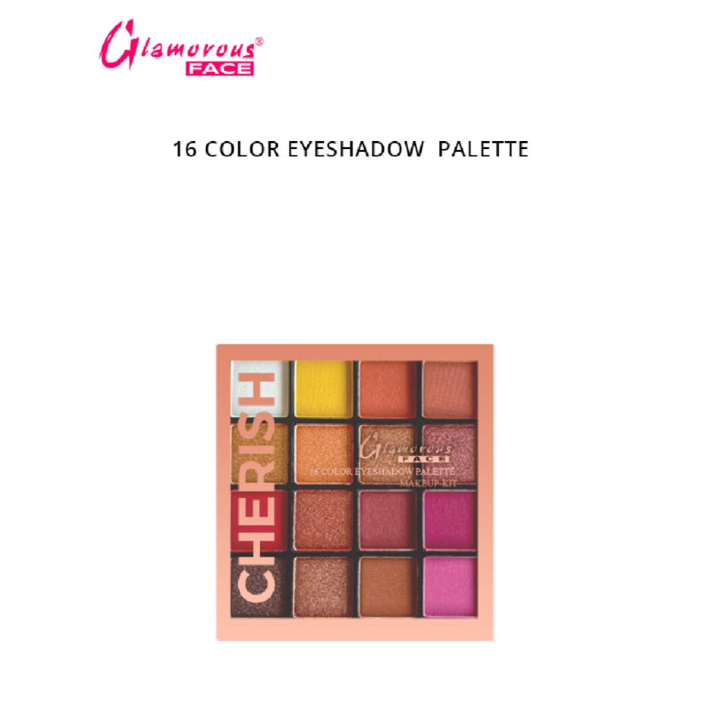 Glamorous Face 16 Color Cherish Eyeshadow Palette (B)