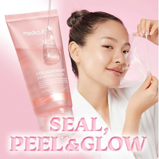 Medicube Collagen Night Wrapping Mask 75 ml Overnight Firming & Hydration (K Beauty)