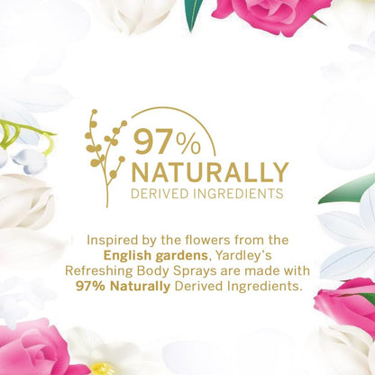 Yardley English Rose For Women Refreshing Body Spray 150ml