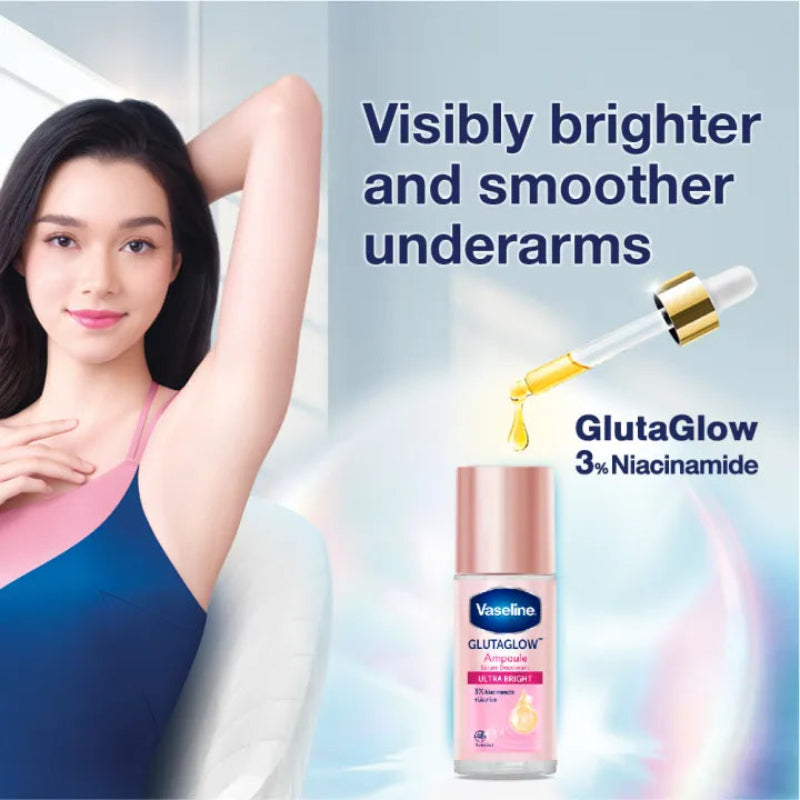Vaseline Glutaglow Ampoule Serum Deodorant Bright & Renew 48h Protection 45ml