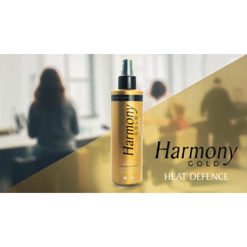 Harmony Gold Heat Defence Care & Protect Frizz Control Humidity Resistance Spray 200ml