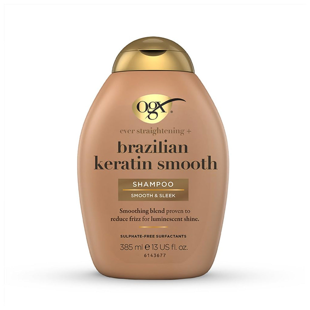 OGX Ever Straightening + Brazilian Keratin Smooth & Sleek Shampoo 385ml