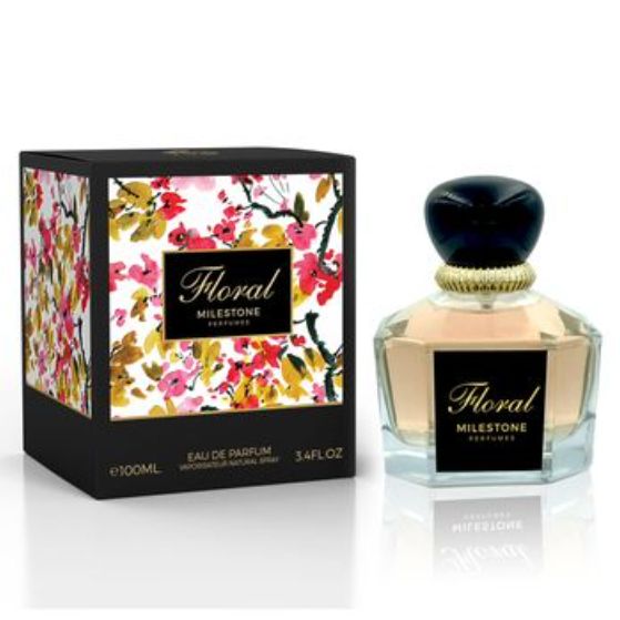 Floral By Milestone Eau De Parfum 100ml – Long Lasting Luxury Floral Fragrance for Women
