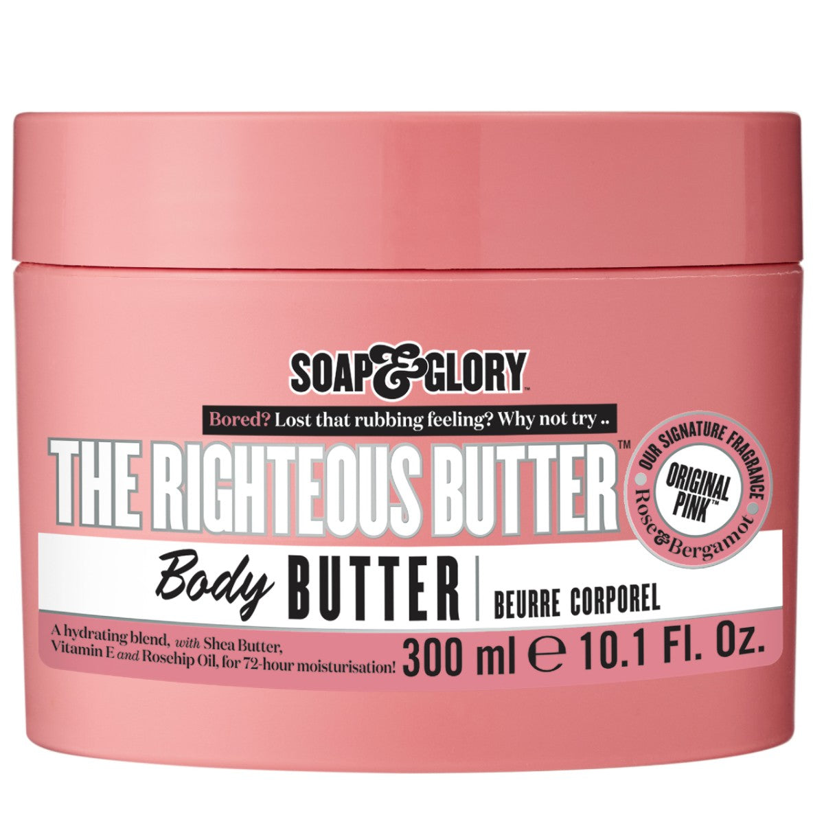 Soap & Glory Original Pink The Righteous Butter Moisturising Body Butter-300ml