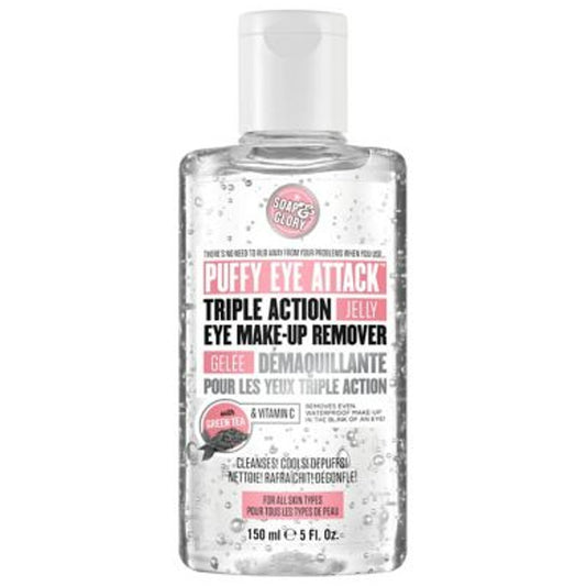 Soap & Glory Puffy Eye Attack Jelly Eye Makeup Remover-150ml