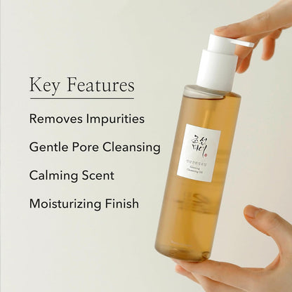 Beauty of Joseon Ginseng Cleansing Oil 210 ml Deep Makeup Removal & Nourishing Cleanse (K Beauty)