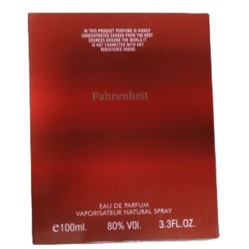 Smart Collection Fahrenheit Eau De Parfum 100ml – Long Lasting Bold Woody Spicy Masculine Fragrance Spray