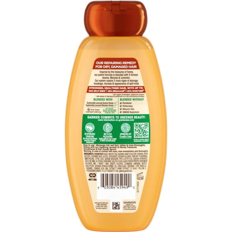 Garnier Ultimate Blends Honey Treasures Shampoo 400ml