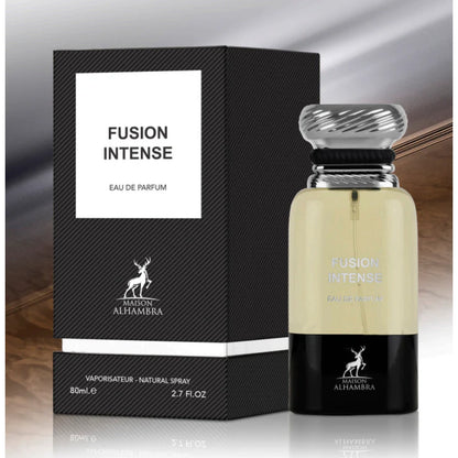 Fusion Intense Eau de Parfum by Maison Alhambra 80ml Long-Lasting Bold & Sophisticated Fragrance
