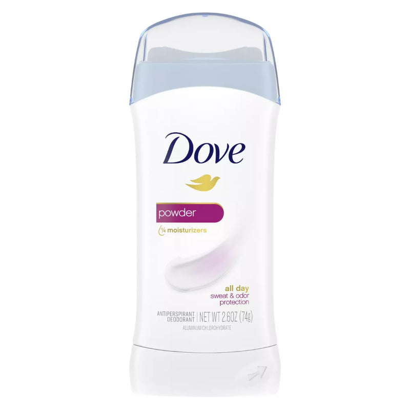 Dove Powder Invisible Solid Antiperspirant Deodorant Stick 74g