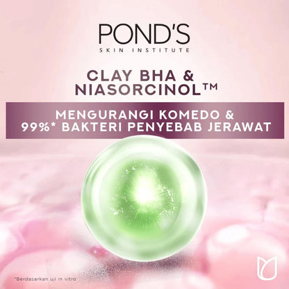 PONDS Pond’s Bright Miracle Ultimate Pore Clear CLAY-BHA Facial Scrub 100g