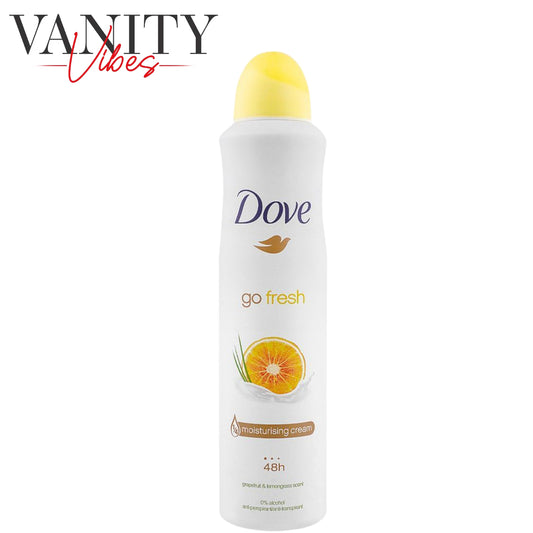 Dove Go Fresh Grapefruit & Lemongrass Scent Women Deodorant Spray 250ml