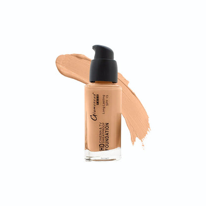 Glamorous Face HD Liquid Foundation (07 TOFFEE)