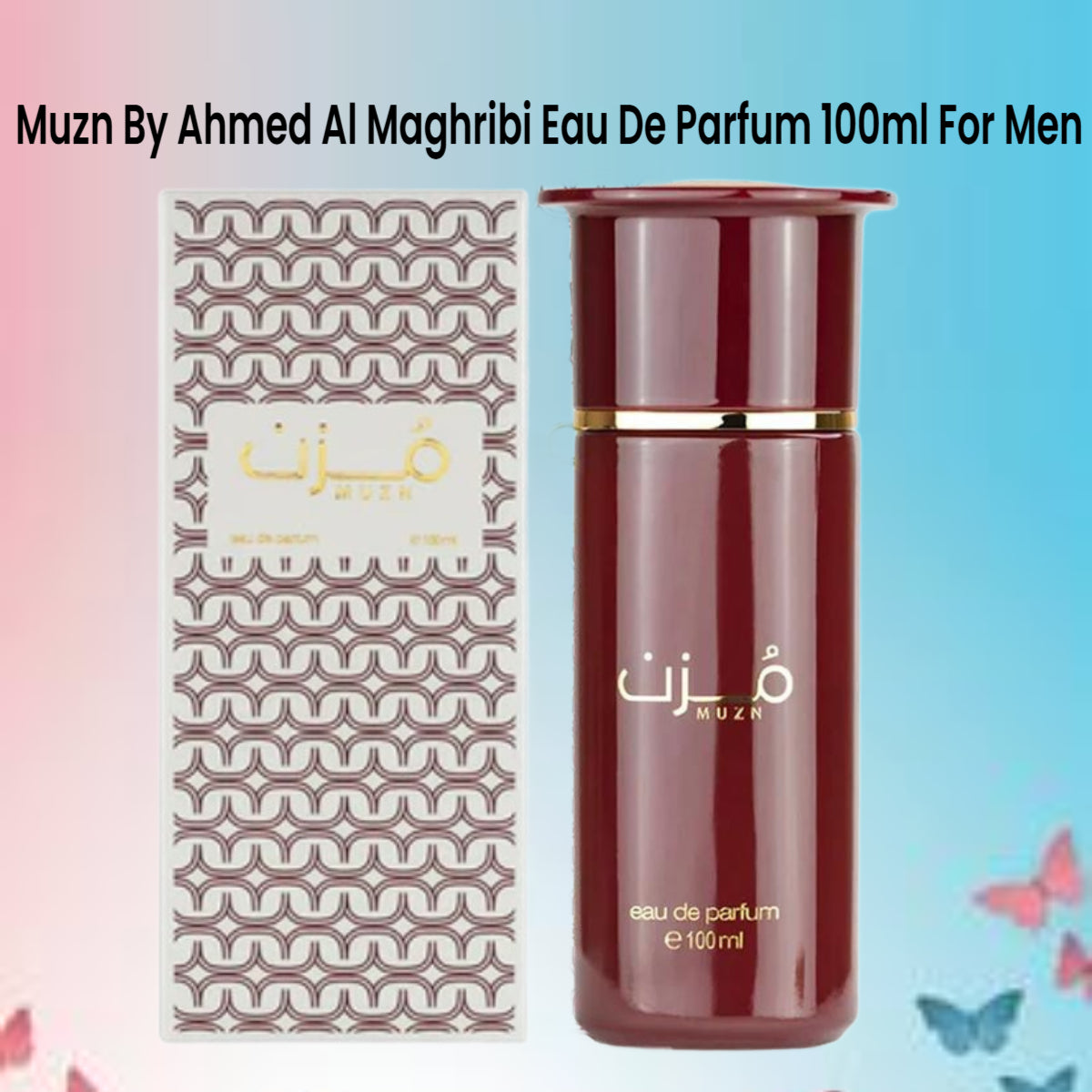 Muzn by Ahmed Al Maghribi Eau de Parfum 100ml - Men’s EDP Perfume & Fragrance