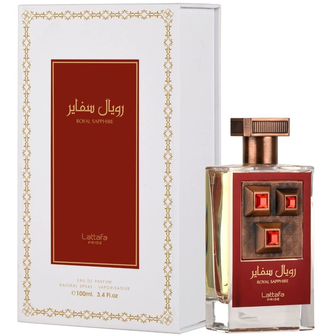 Lattafa Royal Sapphir_e Eau De Parfum 100ml – Original Long Lasting Unisex Perfume for Men & Women