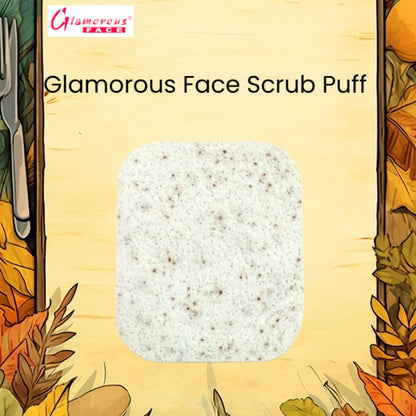 Glamorous Face Scrub Puff (01)