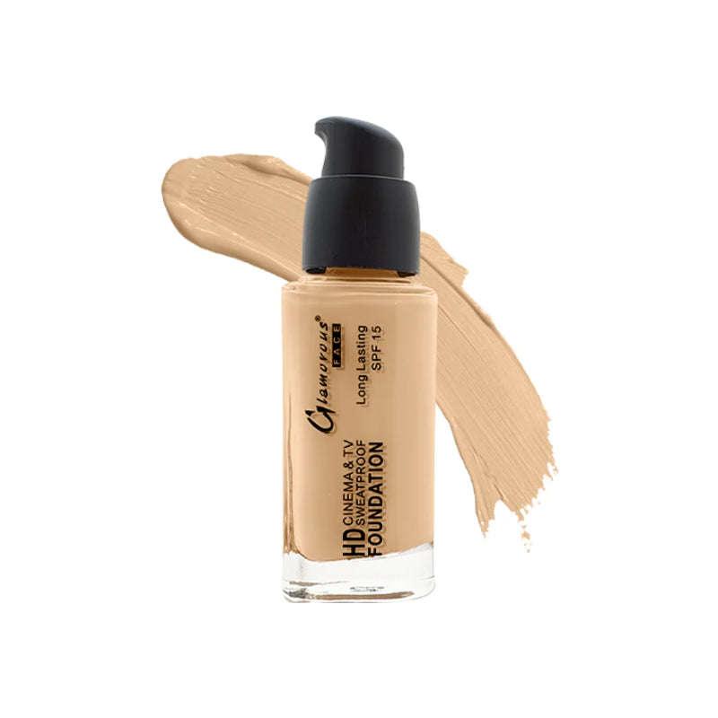 Glamorous Face HD Liquid Foundation (03 A Tan Beige)