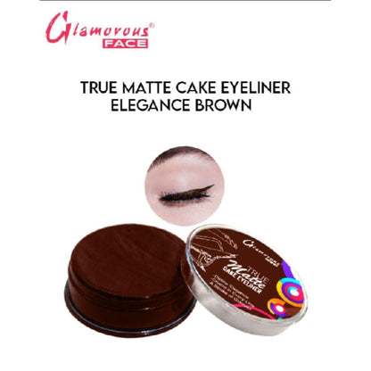 Glamorous Face Cake Eyeliner (Elegance Brown)