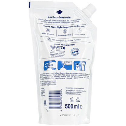 Dove Pflegende Hand Waschlotion 500ml – Gentle Moisturizing Hand Wash for Soft & Healthy Skin Care