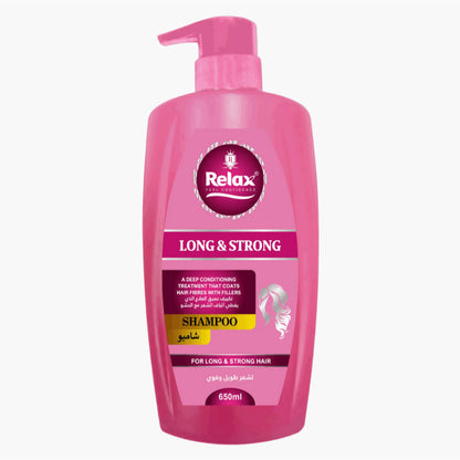 Relax Feel Confident Long & Strong Shampoo 650ml