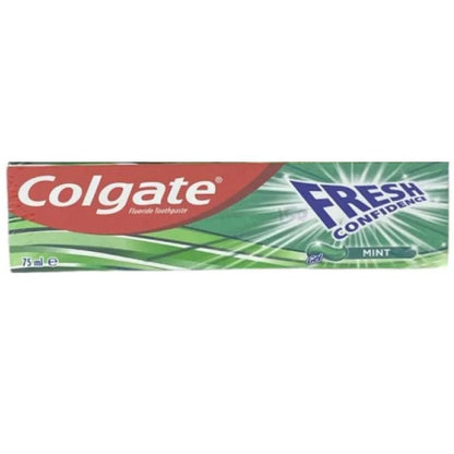 Colgate Fresh Confidence Mint Gel Toothpaste 75ml Long-Lasting Fresh Breath & Cavity Protection