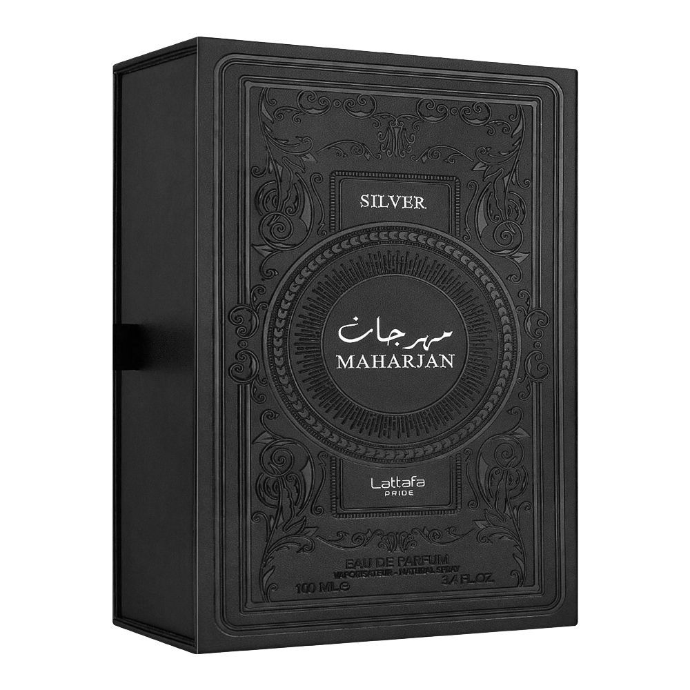 Lattafa Pride Maharjan Silver EDP 100ml | Men’s Perfume | Long Lasting Arabic Fragrance