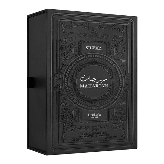 Lattafa Pride Maharjan Silver EDP 100ml | Men’s Perfume | Long Lasting Arabic Fragrance